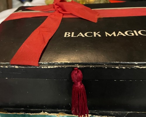 Vintage black magic chocolate - vintage,