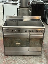 SMEG Concert SUK92CMX9 90cm Electric Ceramic Range Cooker Stainless Steel A/A