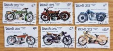 1985 Laos Used/cancelled Stamps 'Motorbikes' Item  No FX-399