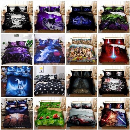 Printed duvet cover - hd,