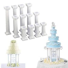 Decorative Roman Column Tiered Stands Cake Separator Support Rod Cake Display UK