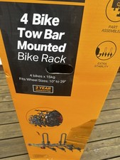 Halfords 4 Bike Towbar Mounted