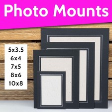 Black & Silver Photo Strut Mounts - Packs Up To 5 Frames - Many Sizes - Quality*