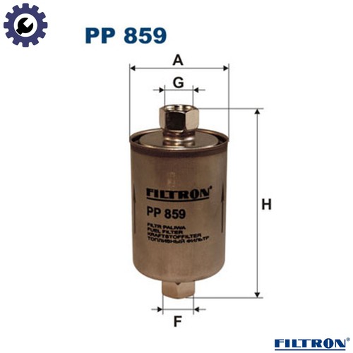 Fuel filter 859 for - for, daewoo