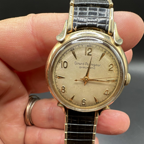 Vintage 1950s girard perregaux - vintage, girard-perregaux