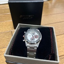 Seiko Chronograph Suzuki Swift Sport Collaboration Silver Limited 300pcs Boxed