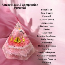 Pink Rose Quartz Orgone