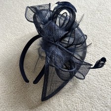 Navy Blue John Lewis Fascinator