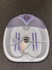 Pampering Ultimate Bubble Foot Spa Heats and Massages Tired Feet Relaxation