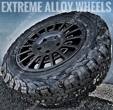 16" Black Tm Alloy Wheels Ford