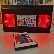 The Raggy Dolls TV Show LED VHS Tape Light Lamp Birthday Xmas Gift Idea Retro