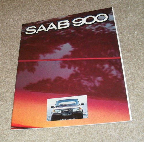 Saab 900 brochure - brochure, 1979