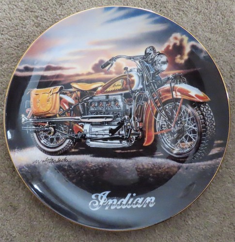 Indian motorcycle bike plate - /,