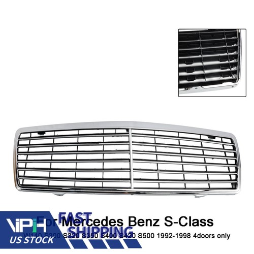 New chrome front bumper grill - front,