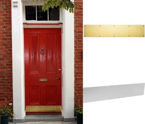 Sizes door kickplate kick - door,