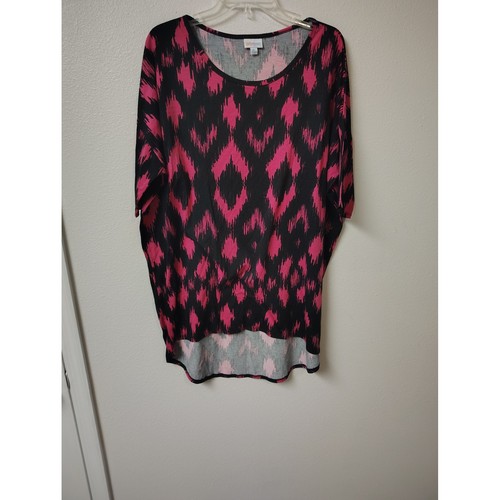 Lularoe irma tunic top pink - lularoe, xl