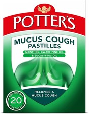 Potters Mucus Cough Pastilles