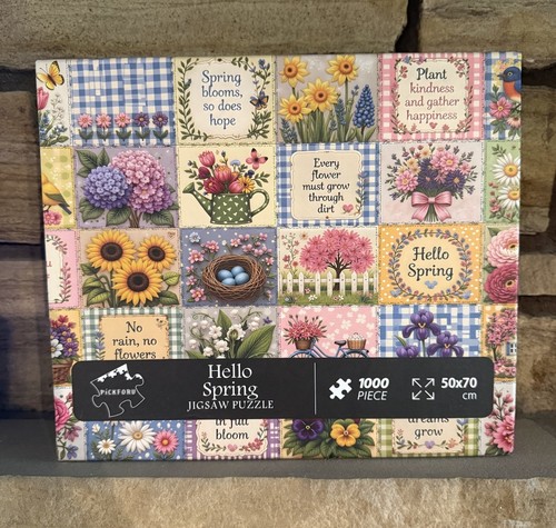 Hello spring puzzle 1000 - spring,