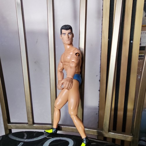 Male action figure toy - figure, blue