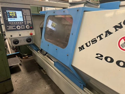 Pinacho mustang 200 cnc - mustang, lathe