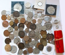 Mixed Lot of Vintage British and Foreign Coins. 1.2KG