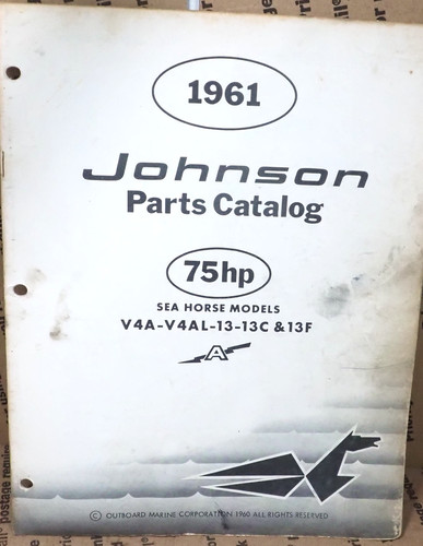 Johnson 75hp seahorse models - 75hp,