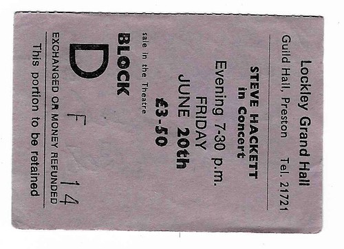Steve hackett 80 - steve, 6/30/80
