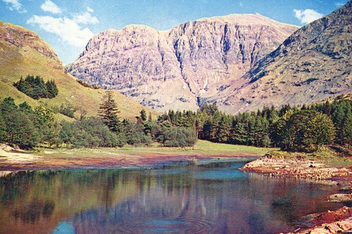 Scotland postcard glencoe - glencoe, stob