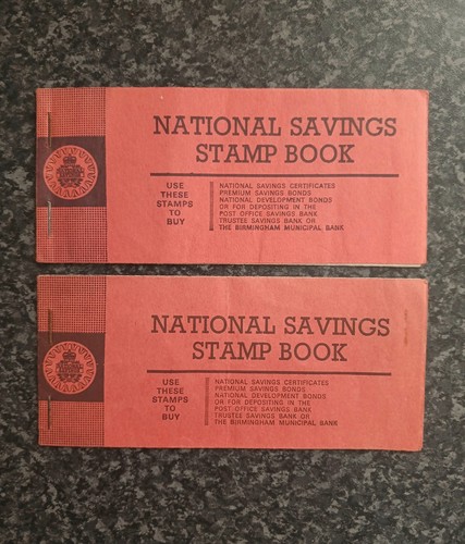National savings stamp books - stamp,