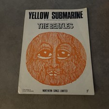 The Beatles - Yellow Submarine-RARE Original Northern songs LMT song sheet music