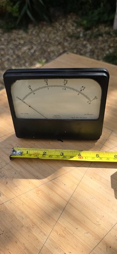 Vintage ammeter sangamo - vintage,