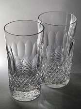 WATERFORD CRYSTAL COLLEEN - PAIR OF HIGHBALL TUMBLERS -  5 1/2"