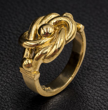 9ct Yellow Gold On 925 Silver