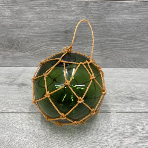Green glass fishing - green, float
