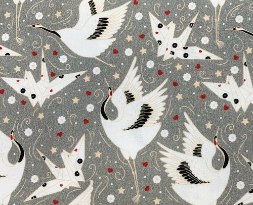 100 cotton origami star crane - cotton,