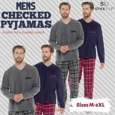 Mens Warm Pyjamas Sets Long