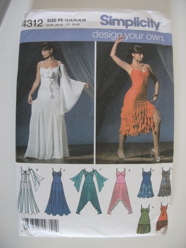 Simplicity 4312 sewing - 4312,