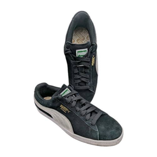 Puma suede trainers black - suede,