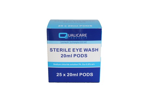 Sterile saline 20ml pods - saline,