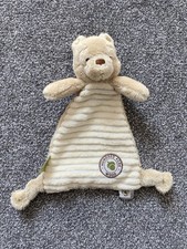 Rainbow Designs Winnie The Pooh Bear Baby Comforter Soother Soft Toy Blankie