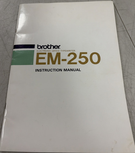 Brother 250 electronic - brother,