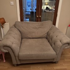 Next Gosford Snuggle Seat grey