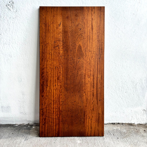 Reclaimed solid iroko table - reclaimed,