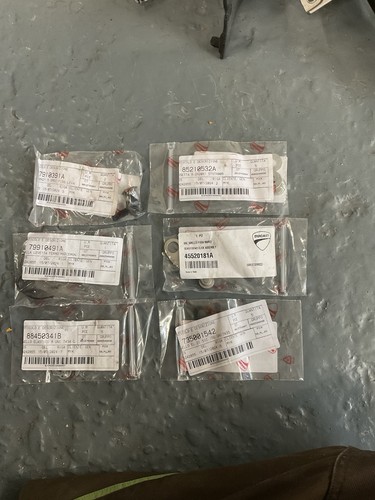 Genuine ducati parts - genuine,