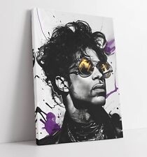 PRINCE MUSICIAN B&W PURPLE