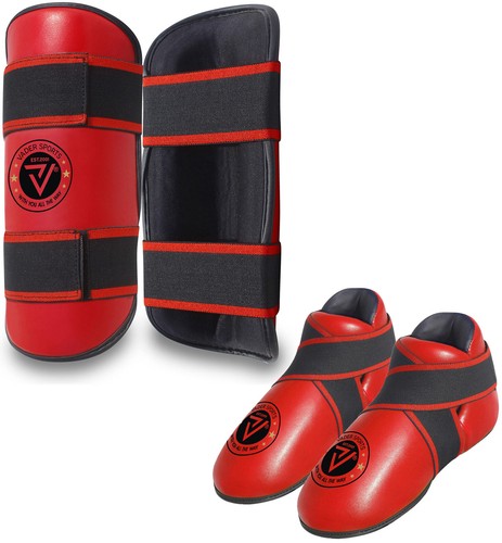 Kickboxing shin pads foot - kickboxing,