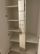 Ikea vihals white wardrobe - ikea,