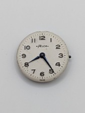 Felca Manual Wind Watch Movement 15 Jewels Swiss Made No Crown UNTESTED 20.5mm