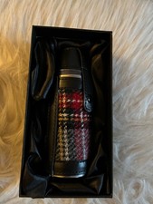 Harris Tweed hunting flask -