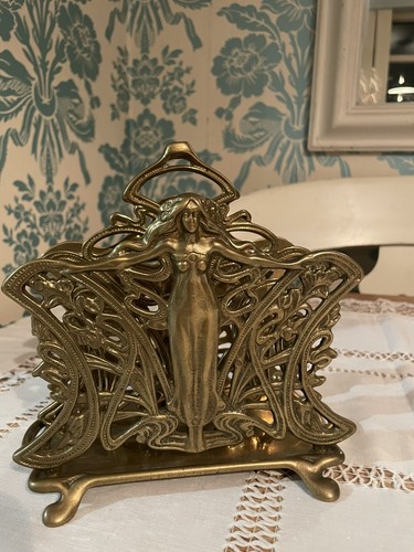 Vintage art nouveau - vintage, brass